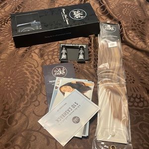 Zala halo premium hair extension in balayage